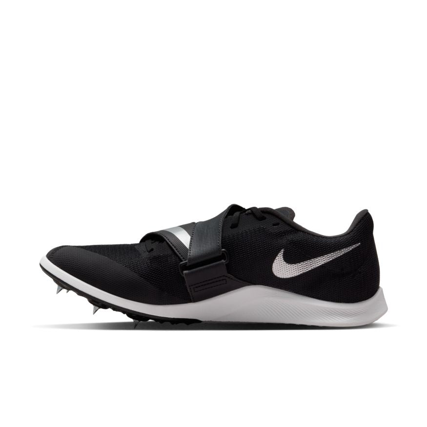 Unisex Nike Zoom Rival Jump Track & Field Shoes - Black/Metallic Silver/Dark Smoke Grey - Lightweight Running Shoes for Sprinters & High Jump Athletes - Perfect for Training & Competition