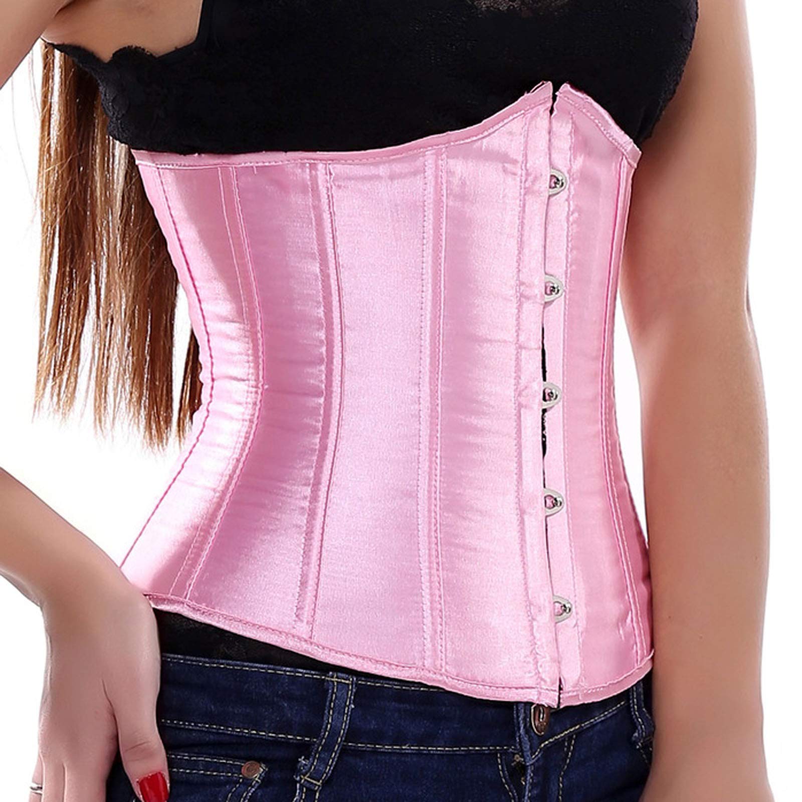 Women's Plus Size Sweat Band Waist Trainer Corset - Boned Shapewear for Body Shaping & Slimming | Perfect for Workouts, Weight Loss & Fashion Outfits