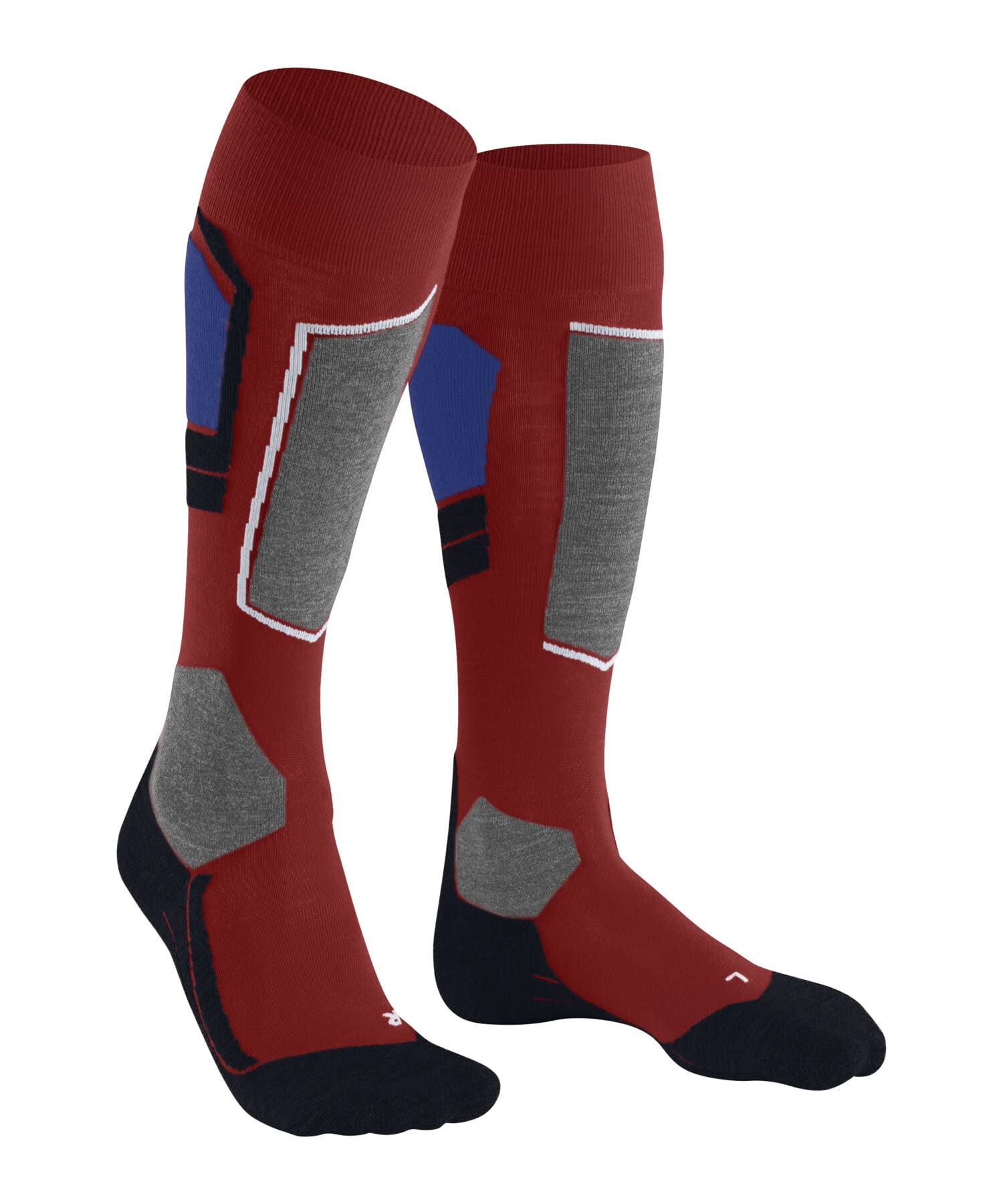 FALKE Men's SK4 Advanced Ski Socks - Light Cushion, Quick Dry Merino Wool Socks for Winter Sports & Outdoor Activities (1 Pair) - Perfect for Skiing, Snowboarding & Cold Weather Hiking