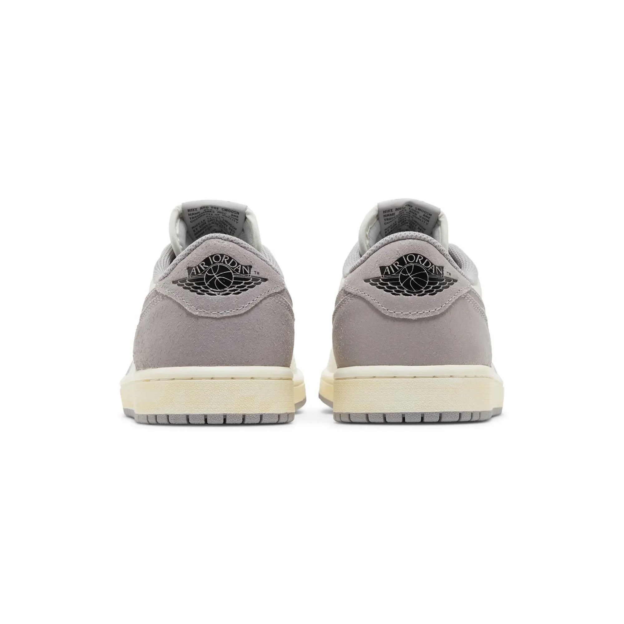 Air Jordan 1 Retro Low OG 'Atmosphere Grey' Sneakers (2023) - Men's Basketball Shoes for Casual Wear & Street Fashion
