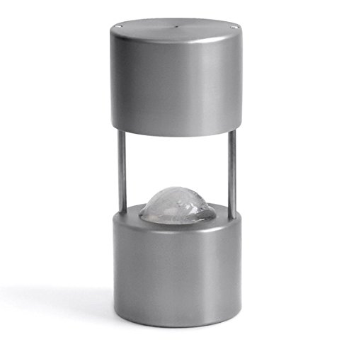 Professional 55mm Silver Ice Ball Maker - Premium Cocktail Ice Mold for Whiskey, Bourbon & Scotch - Perfect for Home Bars & Entertaining