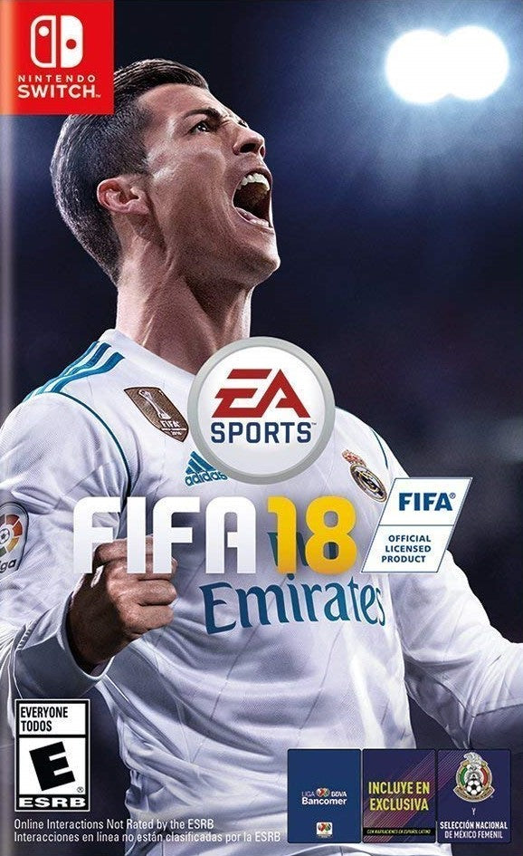 FIFA 18 Nintendo Switch Game - Pre-Owned Soccer Video Game for Sports Fans | Perfect for Family Game Night & Competitive Play