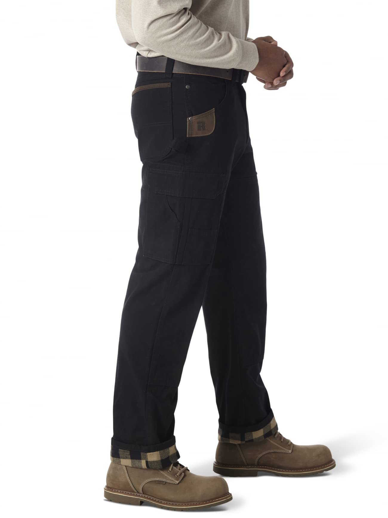 Wrangler Riggs Workwear Men's Lined Ranger Pant - Durable Work Pants for Construction, Outdoor & Heavy Duty Jobs | Comfortable All-Day Wear