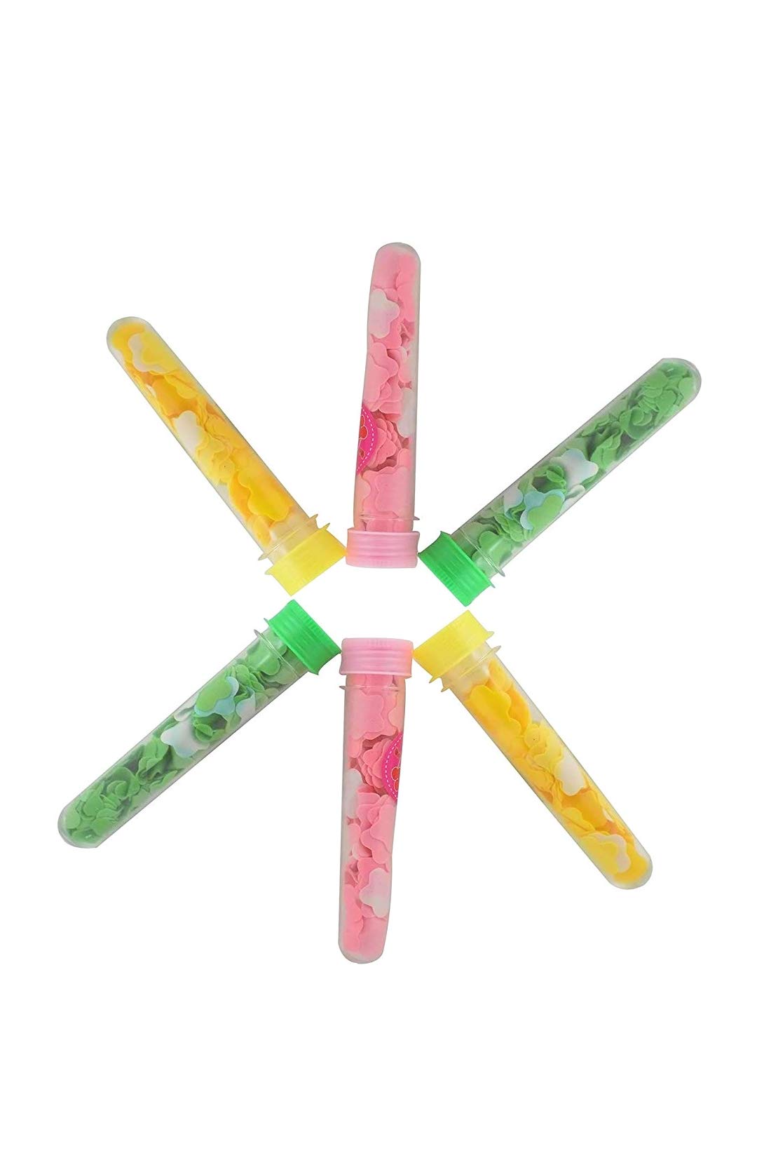 Travel-Sized Flower Design Soft Paper Soap Tubes - Assorted Colors (2-Piece Set) | Portable Hand Wash for Camping, Hiking & Airplane Travel