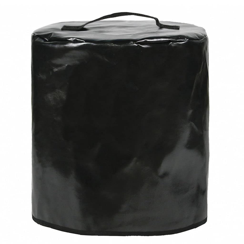 Premium Leather Pressure Cooker Cover with Pocket & Top Handle - Universal Fit for 8QT Air Fryer, Rice Cooker & Kitchen Appliances | Dust Protection & Stylish Home Decor