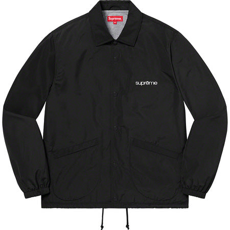 Supreme Five Boroughs Coaches Jacket - Black | Vintage-Inspired Athletic Outerwear for Streetwear & Urban Fashion Enthusiasts | Perfect for Casual Wear, Skateboarding & Hip-Hop Style