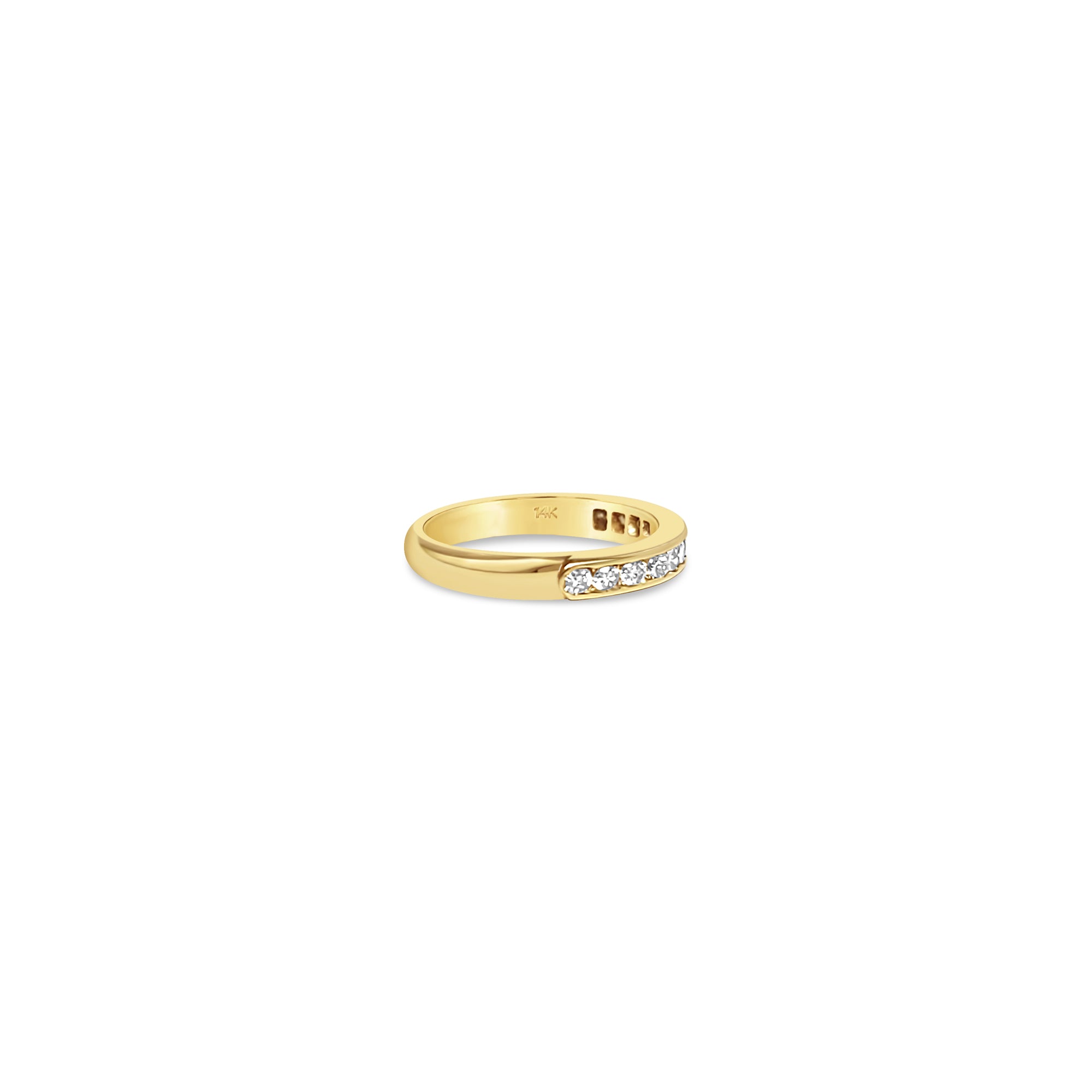 3MM Half Carat Diamond Wedding Band - 14K White Gold Classic Eternity Ring for Women - Perfect for Engagement, Anniversary & Bridal Jewelry Gifts