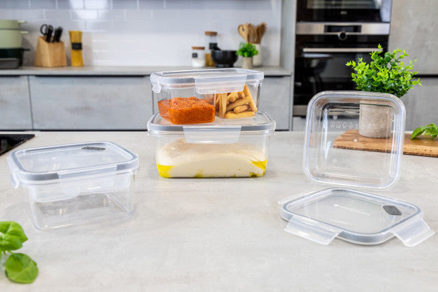 Eco-Friendly BPA-Free Snap Divided Lunch Box 800ml - Perfect for School, Office & Picnics - Leak-Proof & Durable Food Container