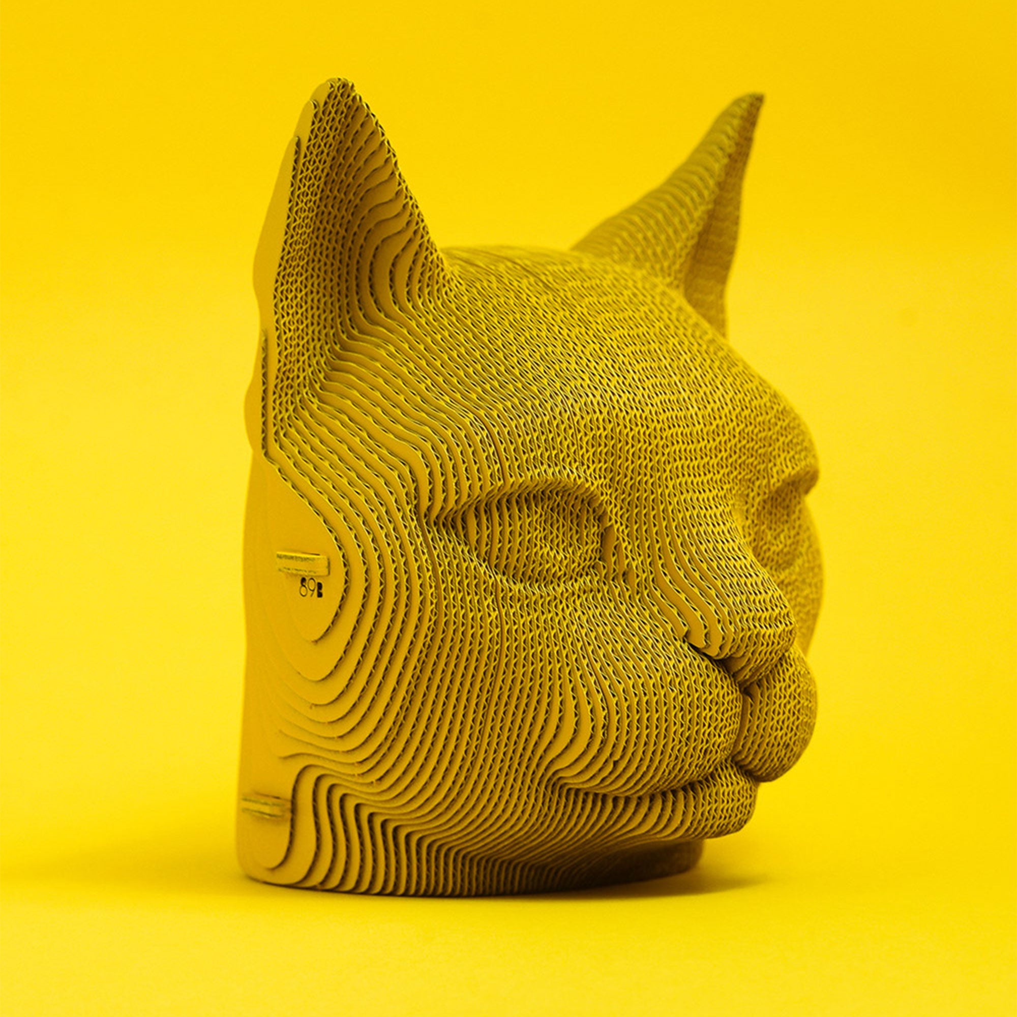 3D Cardboard Puzzle - DIY Cat Model Kit for Adults & Kids | Fun Educational Toy for Home Decor, Gifts & STEM Learning Activities