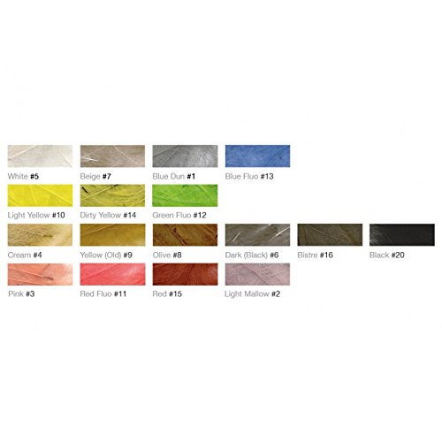 Petitjean CDC Feathers 5 Gram Bags - Premium Dry Fly Fishing Feathers for Fly Tying | Perfect for Trout, Salmon & Steelhead Flies