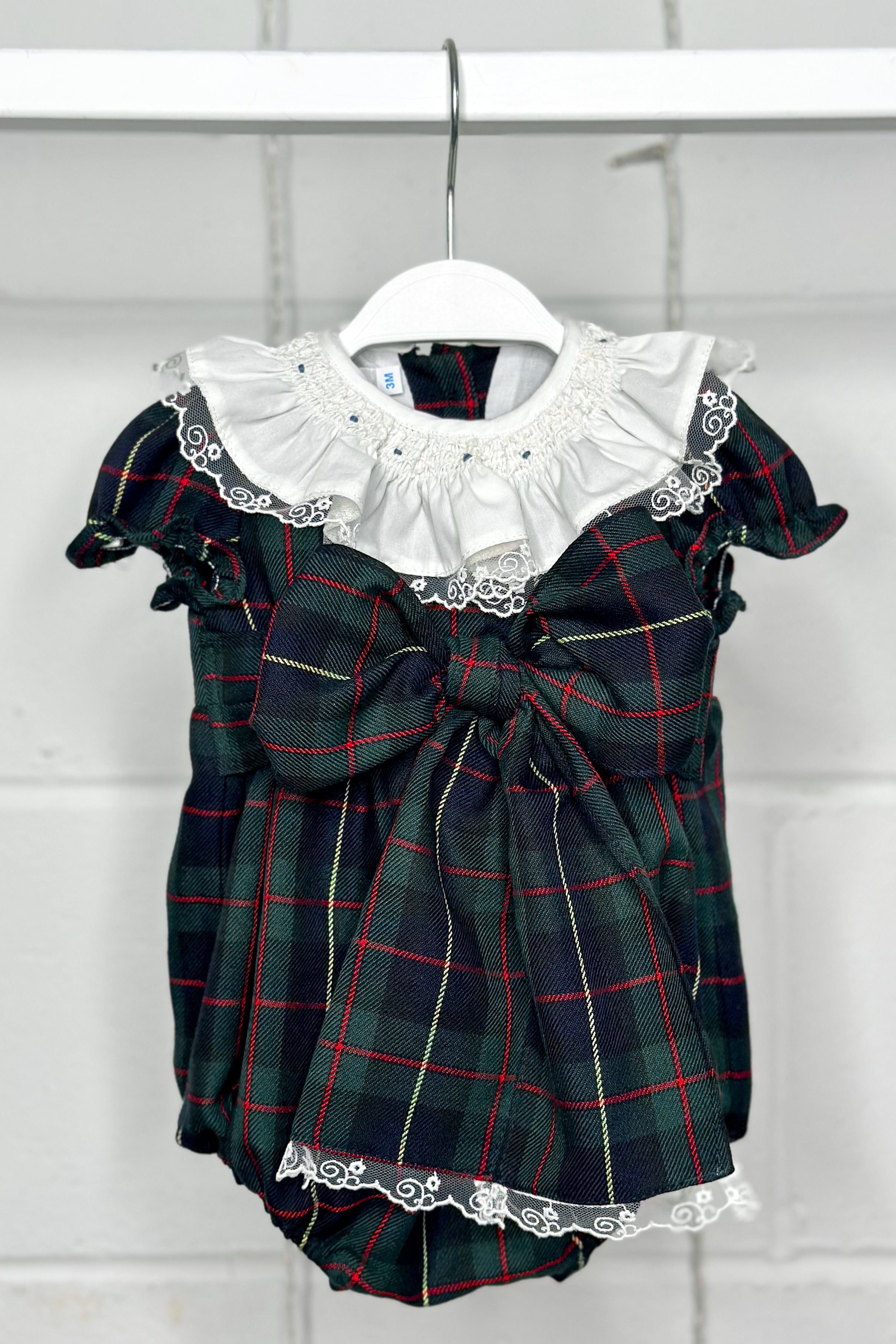 Roxy Bottle Green Tartan Romper for Women - Stylish & Comfortable Jumpsuit for Casual Outings, Summer Wear & Beach Vacations