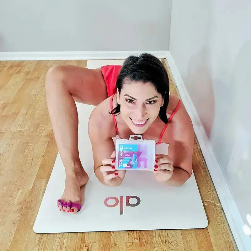 Active Yoga Toes Spreaders - Durable Toe Separators for Yoga, Pilates & Foot Pain Relief | Improve Foot Alignment & Comfort