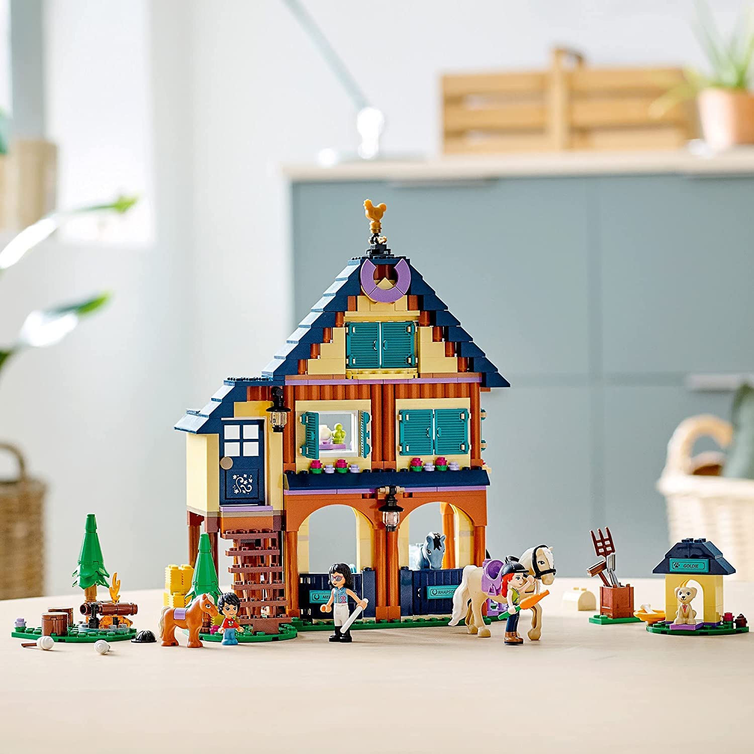 LEGO Friends Forest Horseback Riding Center 41683 Building Kit - 511 Pieces Creative Construction Toy for Kids Ages 6+ | Perfect Birthday Gift & Educational STEM Activity | Great for Imaginative Play & Horse Lovers