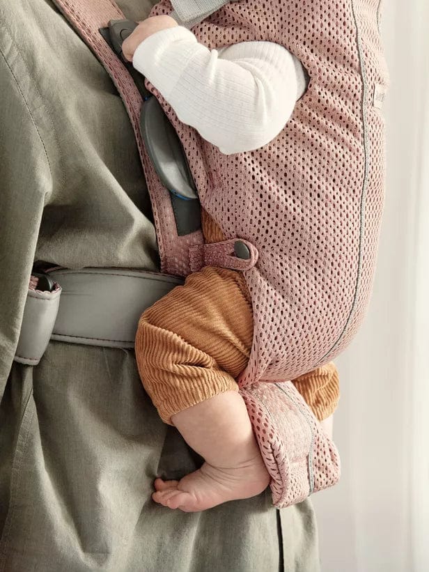 BabyBjorn Baby Carrier Mini 3D Mesh - Lightweight & Breathable Infant Carrier for Newborns to Toddlers - Perfect for Travel, Hiking & Everyday Use