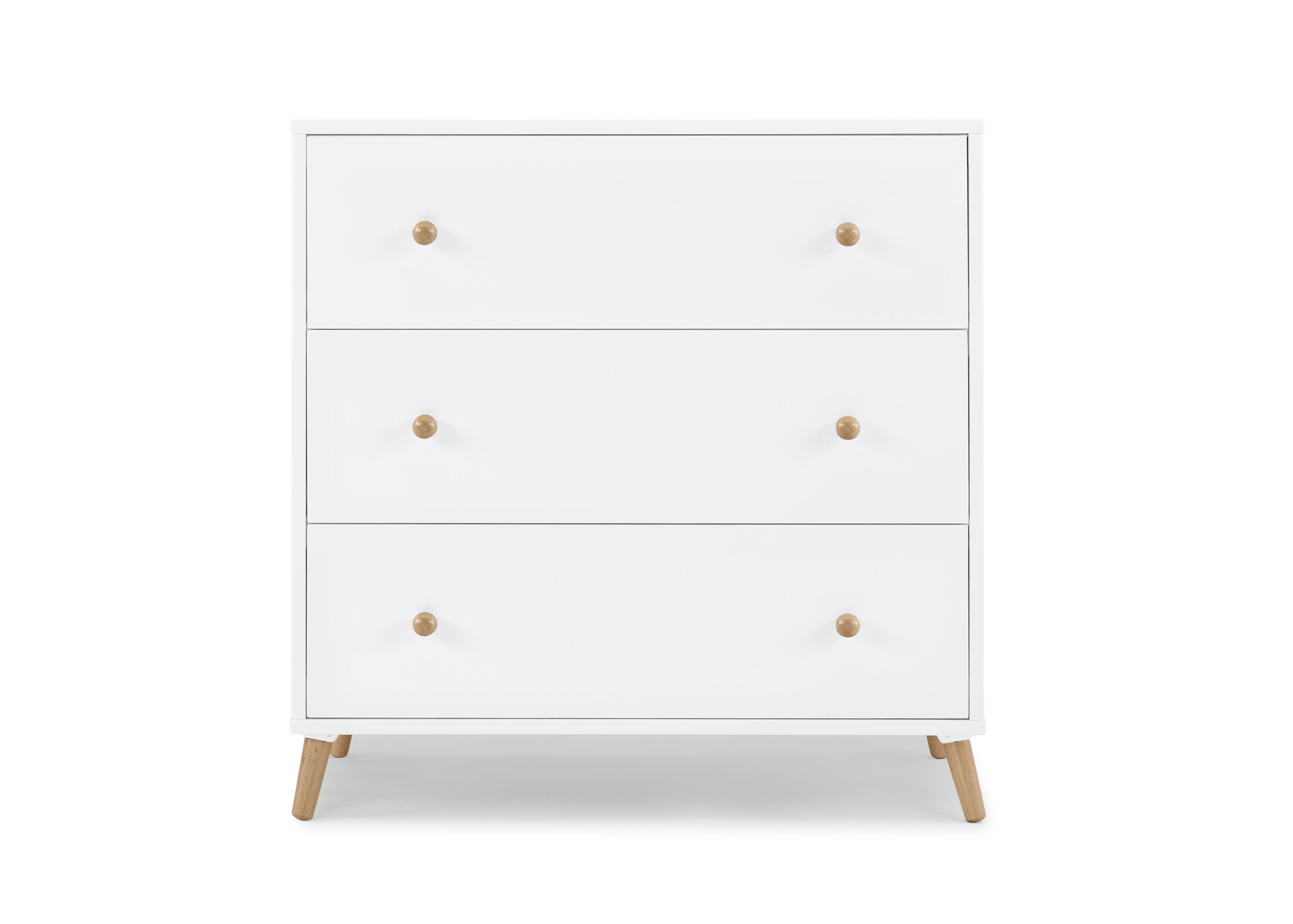 Essex 3 Drawer Dresser - Solid Wood Bedroom Chest of Drawers for Storage | Perfect for Bedroom, Dorm Room & Closet Organization