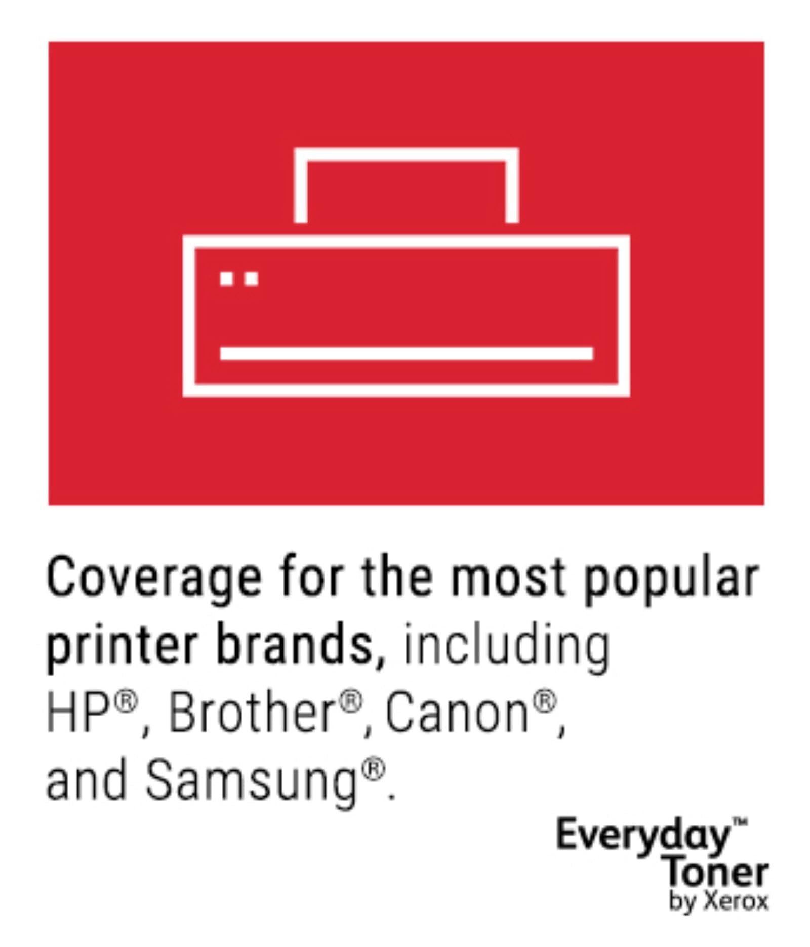 Xerox Everyday Cyan Toner Cartridge - Compatible with HP 651A, 650A, 307A (CE341A/CE271A/CE741A) - Standard Capacity Replacement for HP Printers - Perfect for Home Office & Small Business Printing Needs