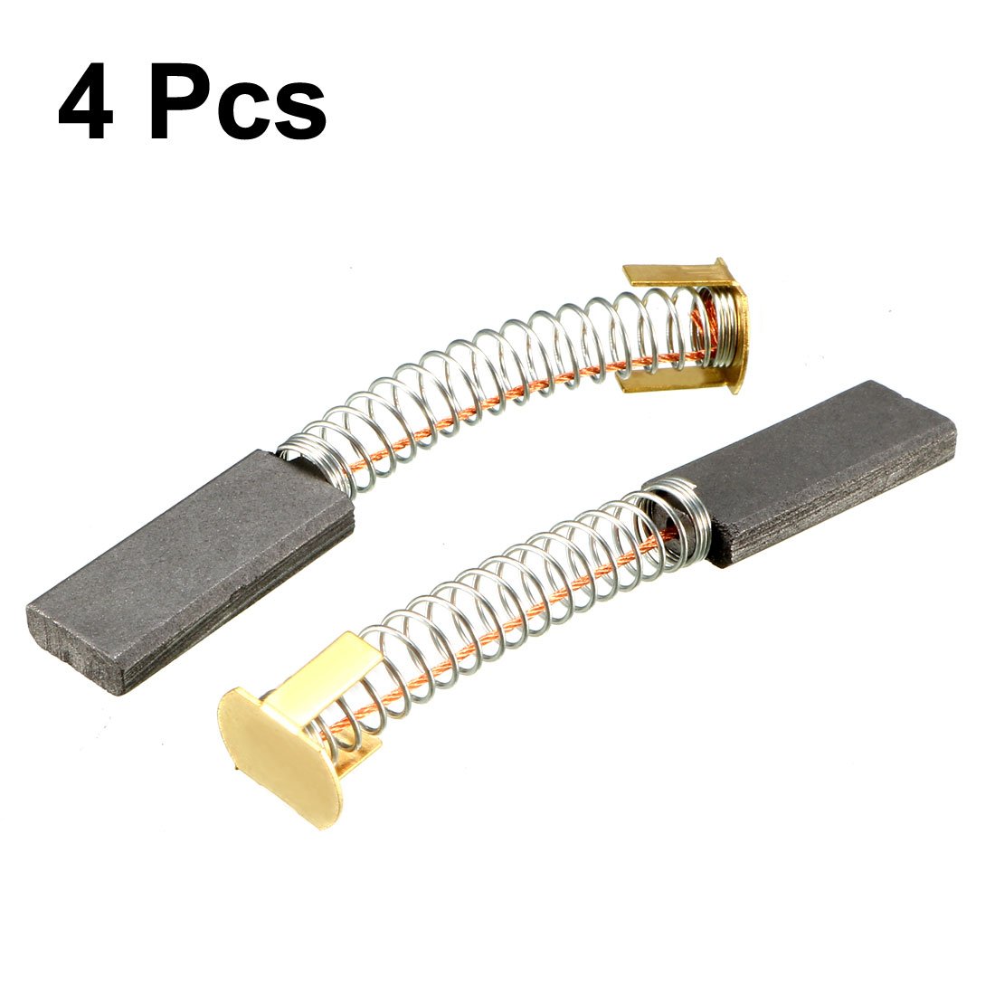 uxcell 4Pcs Carbon Brushes for Band Sealer Motor - 21mm x 9mm x 3.5mm Replacement Parts - Power Tool Repair Accessories - Ideal for Industrial Packaging & Sealing Machines