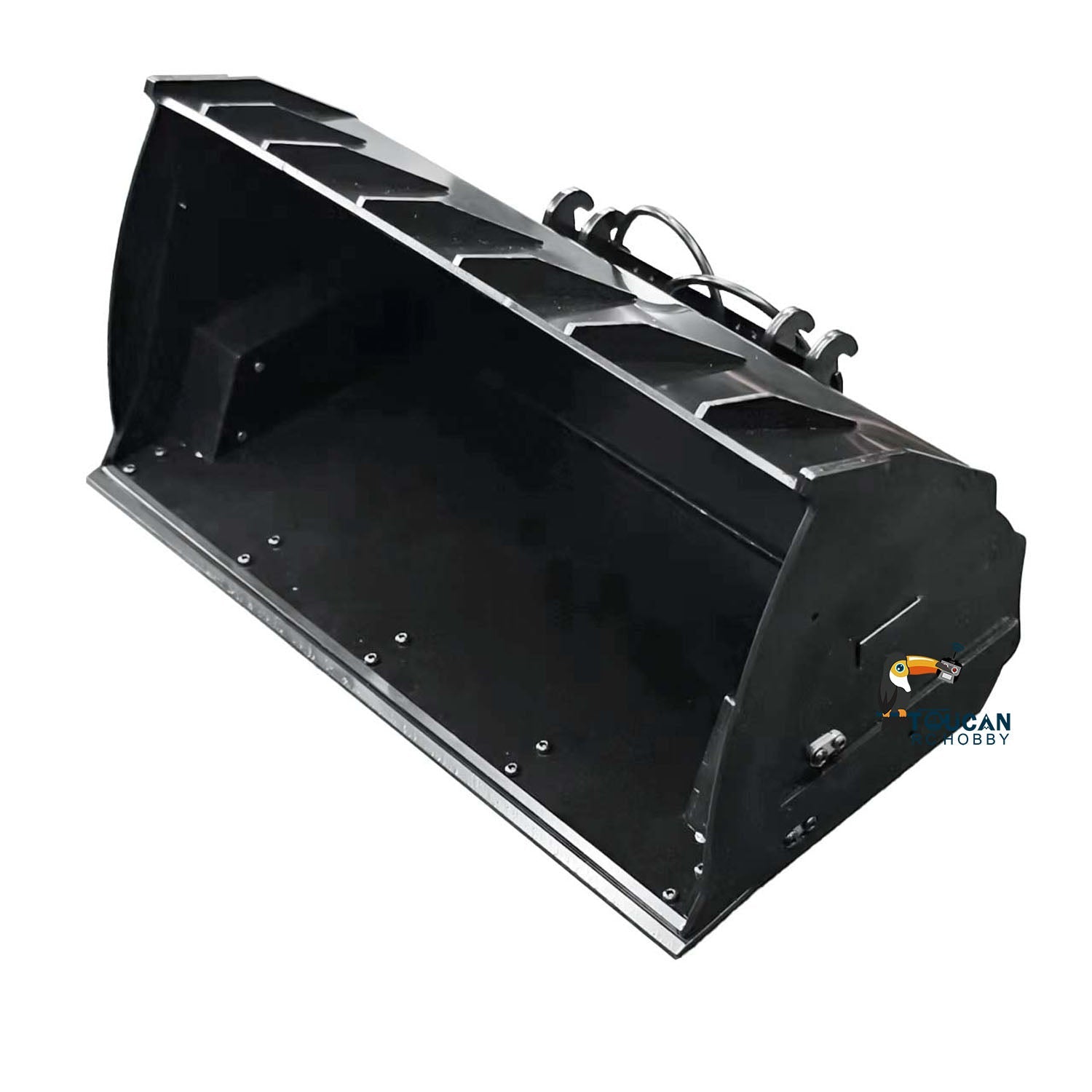 MT Model Hydraulic Fork Bucket Dozer Blade for 1/14 Scale RC Hydraulic Loader WA480 - Heavy Duty Remote Control Construction Vehicle Accessories - Perfect for RC Truck Simulation, Construction Site Play & Collector Displays