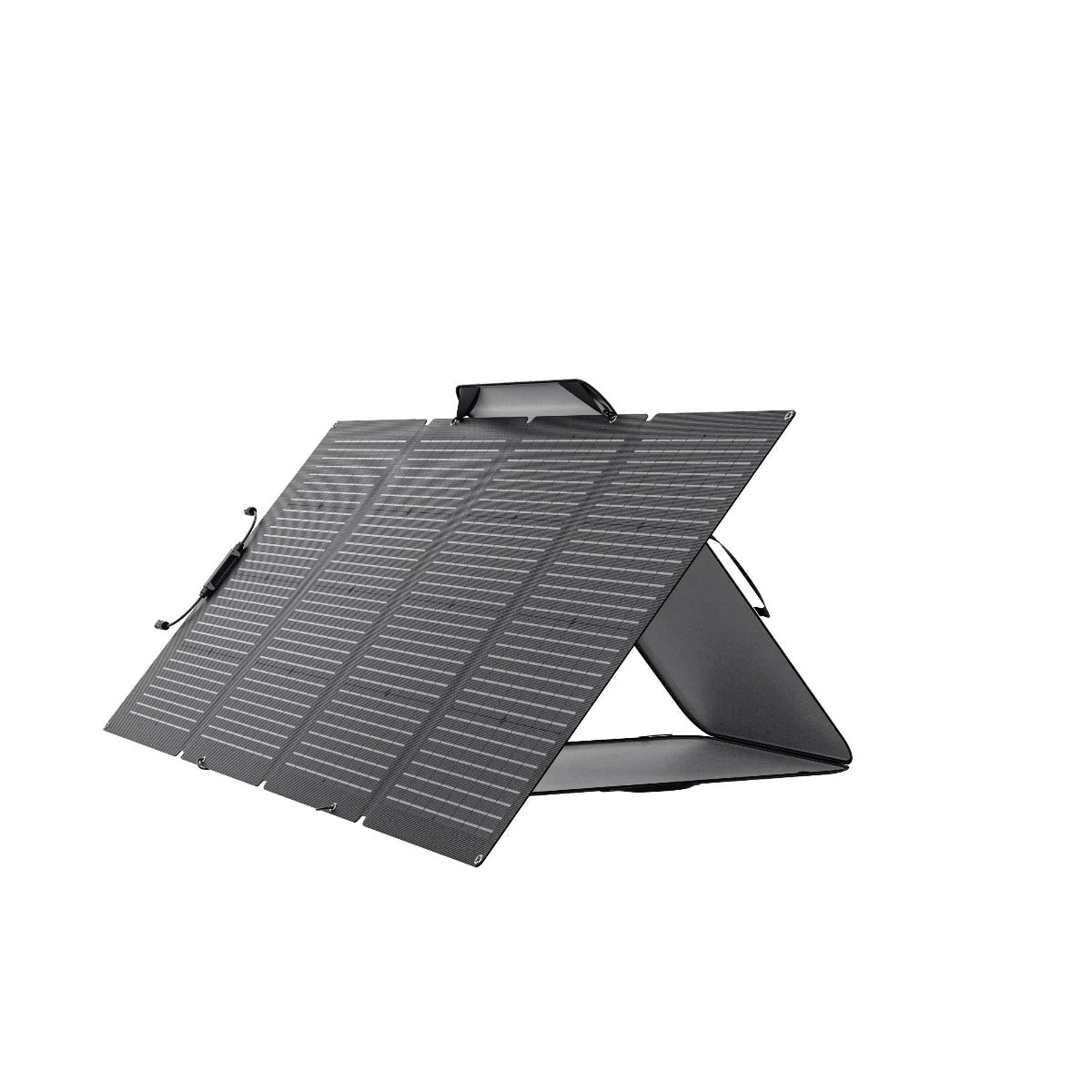 EcoFlow 220W Bifacial Portable Solar Panel for Camping, RV & Off-Grid Power - High Efficiency Foldable Solar Charger for Outdoor Adventures & Emergency Backup
