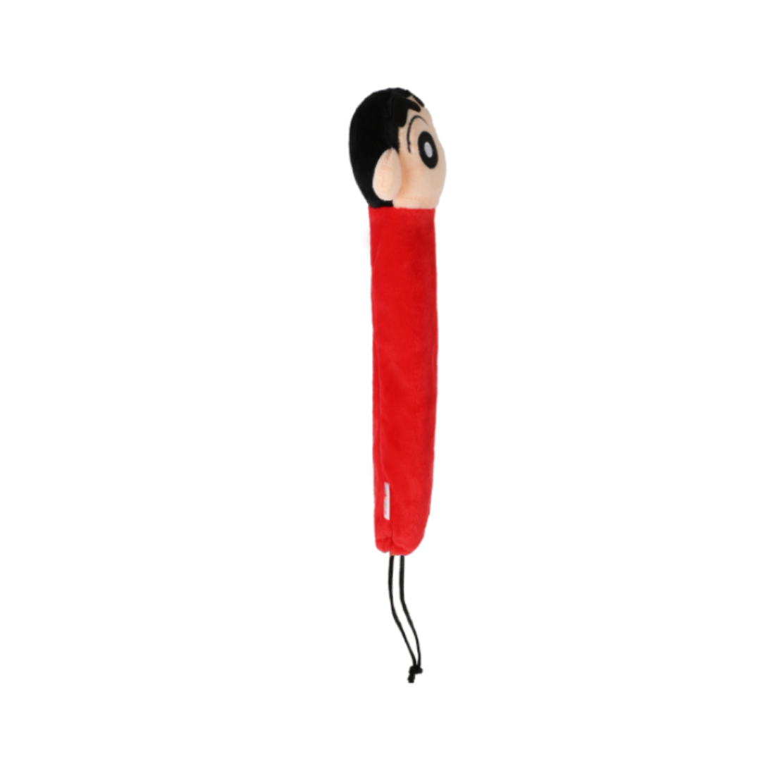 Victor GC 4506CS D Crayon Shinchan Grip Cover [Red] - Anime Character Pencil Grip for Kids, Ergonomic Writing Aid for School & Office Use