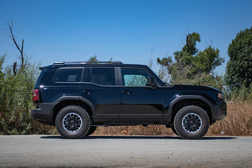2024+ Toyota Land Cruiser 250 2-3 Inch Lift Kit with Adjustable King Shocks | Front & Rear Suspension Upgrade by Total Chaos Fabrication | Off-Roading, Overlanding & Trail Adventures