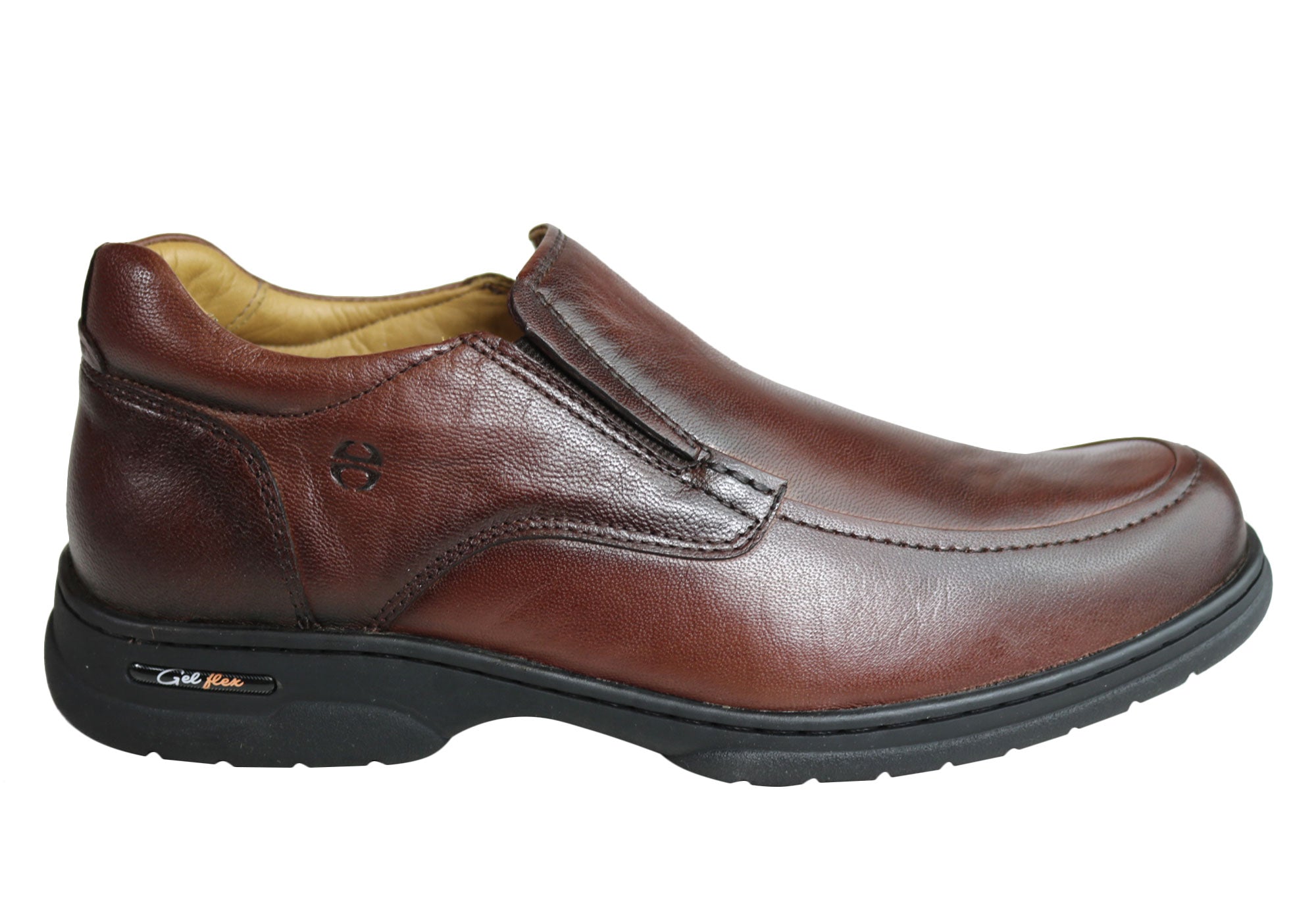 Ferricelli Vinnie Men's Leather Slip-On Comfort Shoes - Handmade in Brazil - Perfect for Casual Wear, Office & Travel