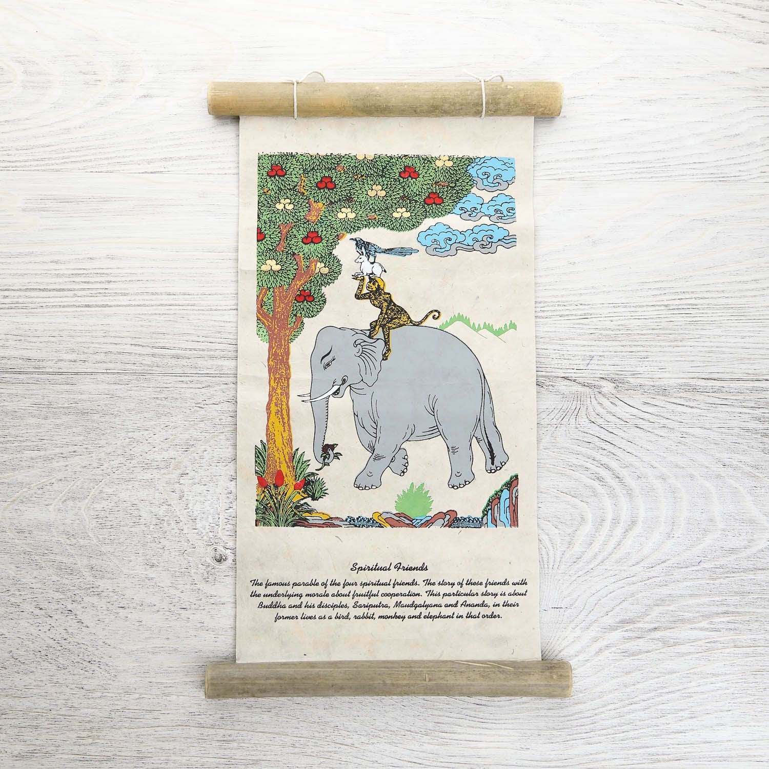 Harmonious Friends Wall Art - Beautiful Friendship Decor for Home, Office & Gifts - Perfect for Living Room, Bedroom & Nursery