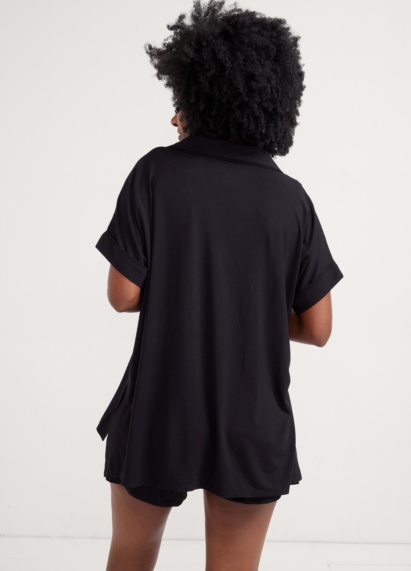 Ultra Soft Jersey Short Pajama Set for Women - Comfy Sleepwear & Lounge Outfit for Summer Nights & Relaxing at Home