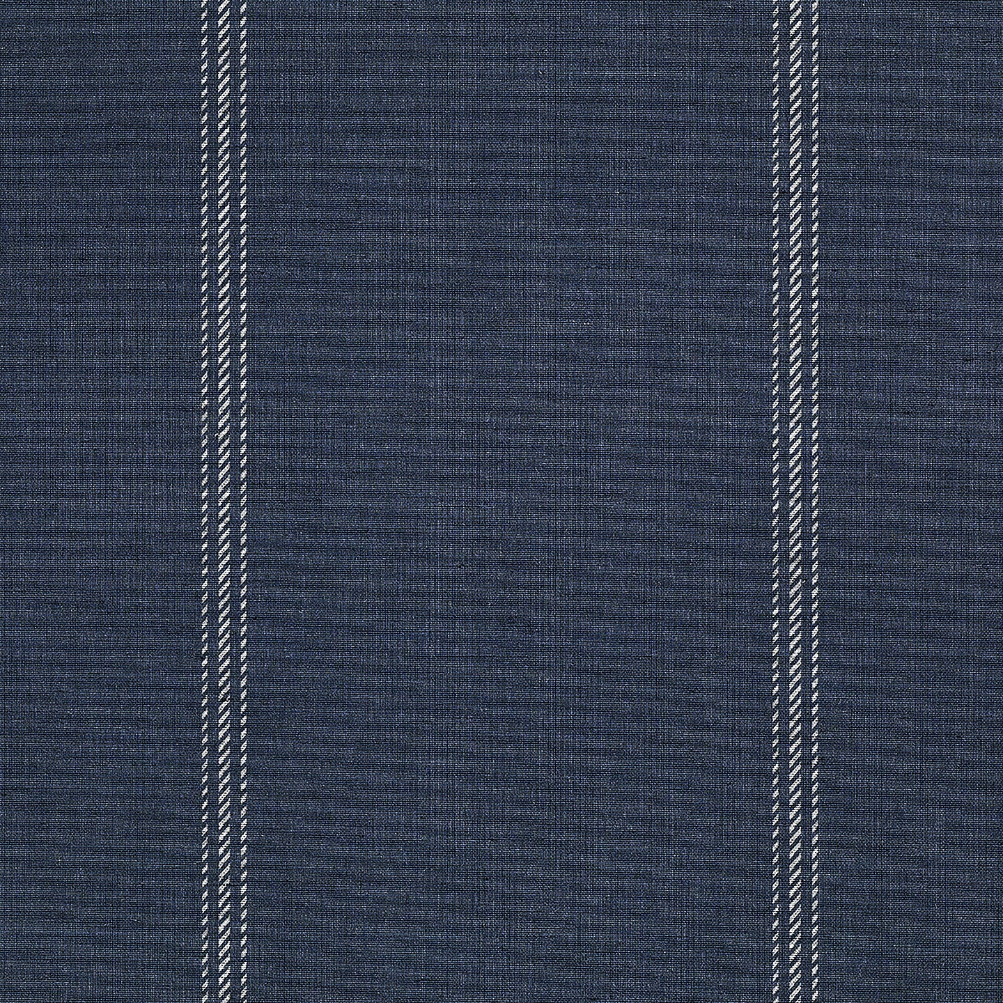 Phillip Jeffries Jackson Stripe White on Navy Wallpaper - Premium Textured Wall Covering for Living Room, Bedroom & Office Decor