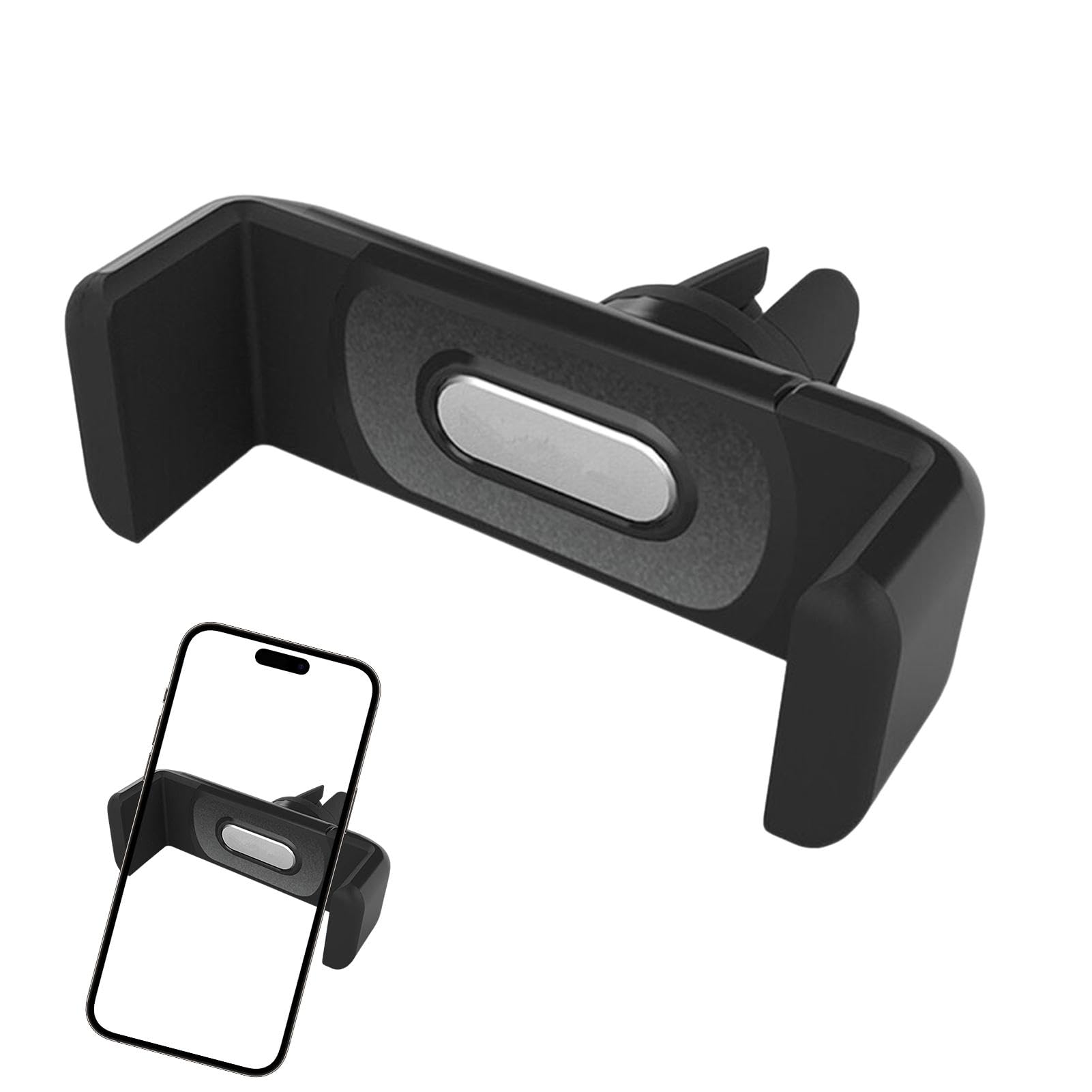 Car Phone Holder Mount - Universal Dashboard & Windshield Cell Phone Stand for iPhone, Samsung, Google Pixel - Perfect for Driving, GPS Navigation & Hands-Free Calls