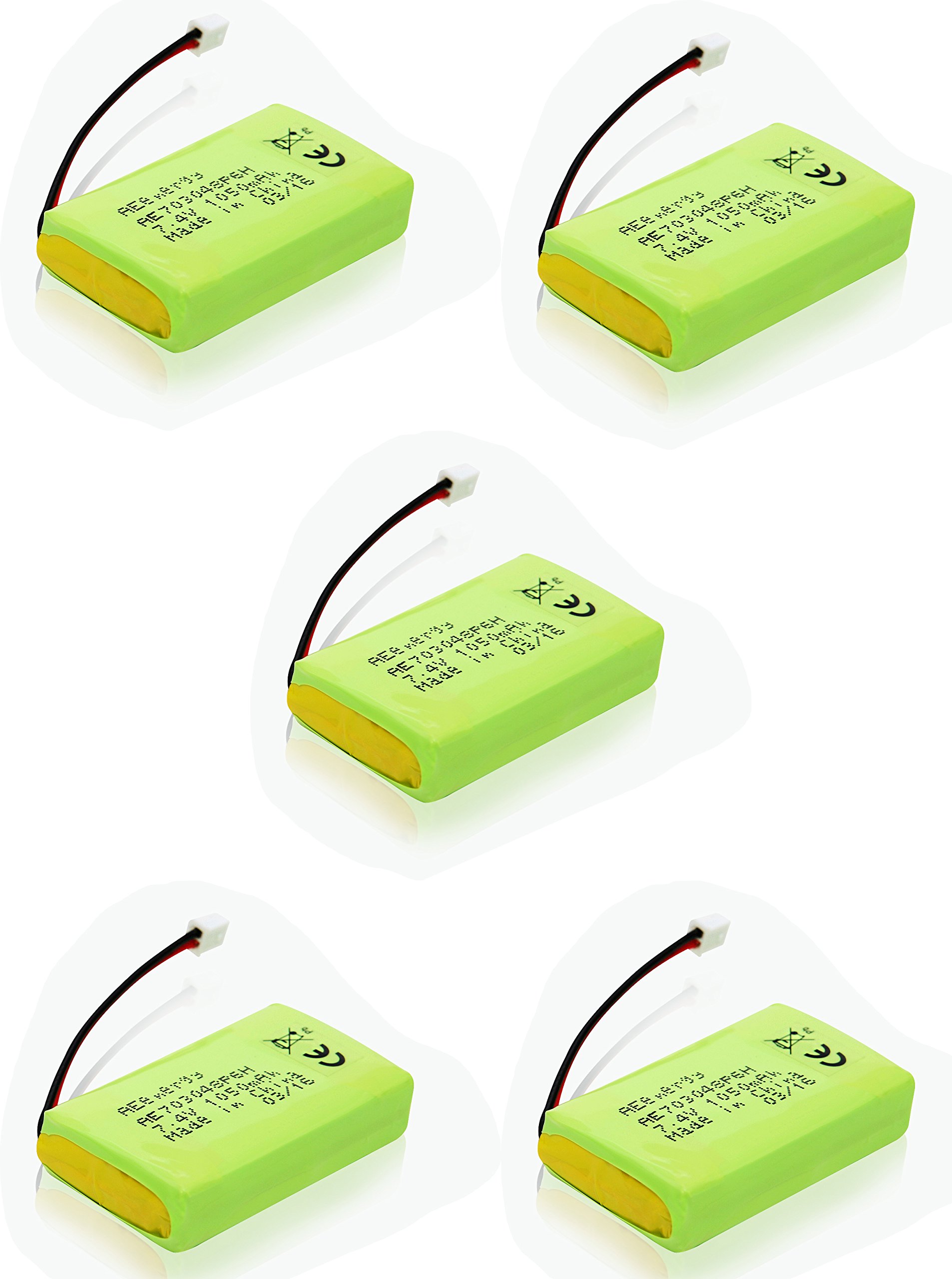 Synergy Digital Dog Collar Batteries - 5 Pack SDDC-P1122 Replacement Batteries for Dogtra 2500T Transmitter | Perfect for Training, Hunting & Outdoor Activities
