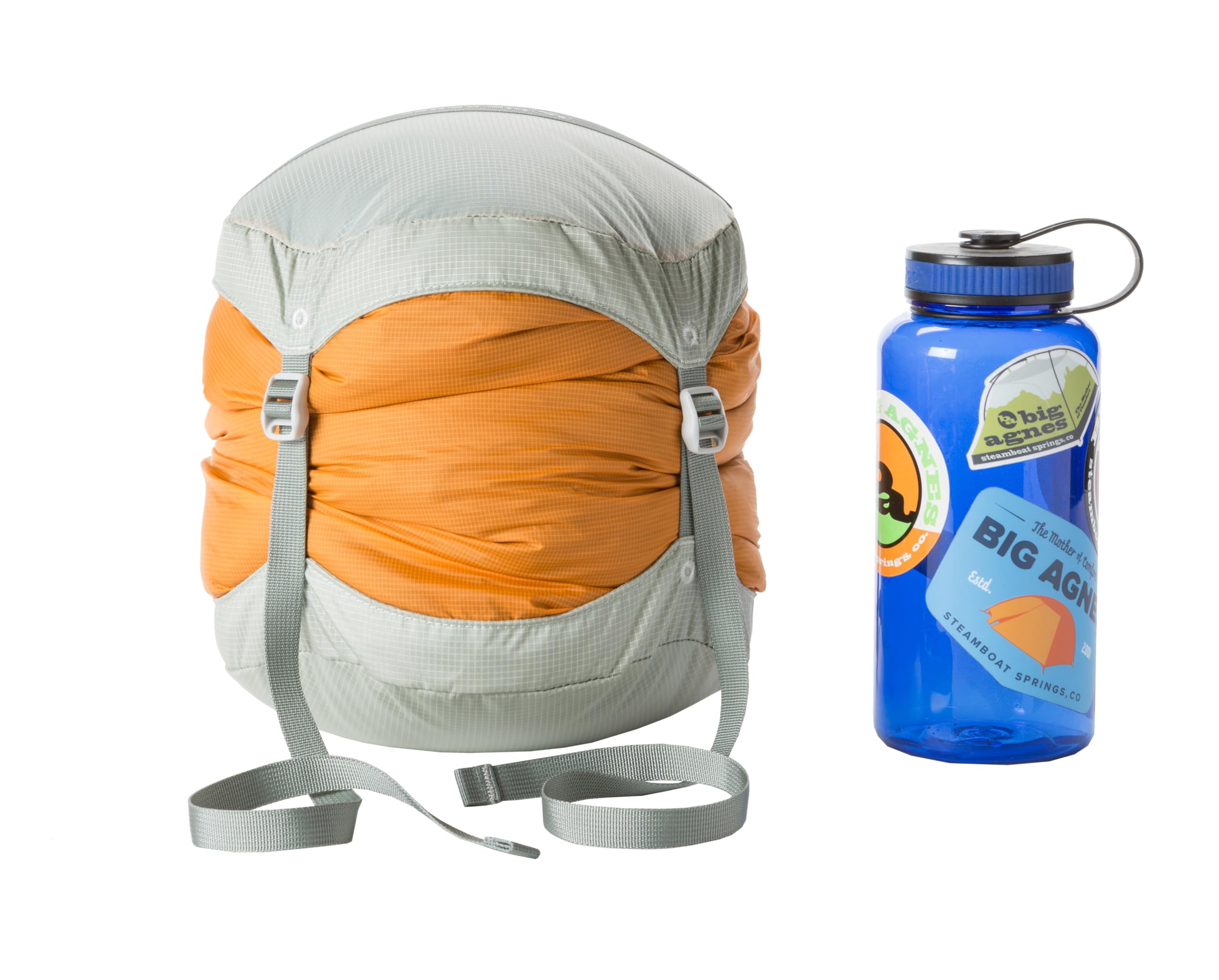 Big Agnes Compression Stuff Sack - Lightweight & Durable Gear Storage for Camping, Hiking & Backpacking - Compact Travel Accessory for Outdoor Adventures