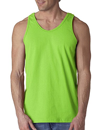 Men's 100% Cotton Muscle Tank Tops - Breathable Workout Shirts for Gym & Casual Wear | Pre-Shrunk, Comfort Fit Athletic Sleeveless Tee