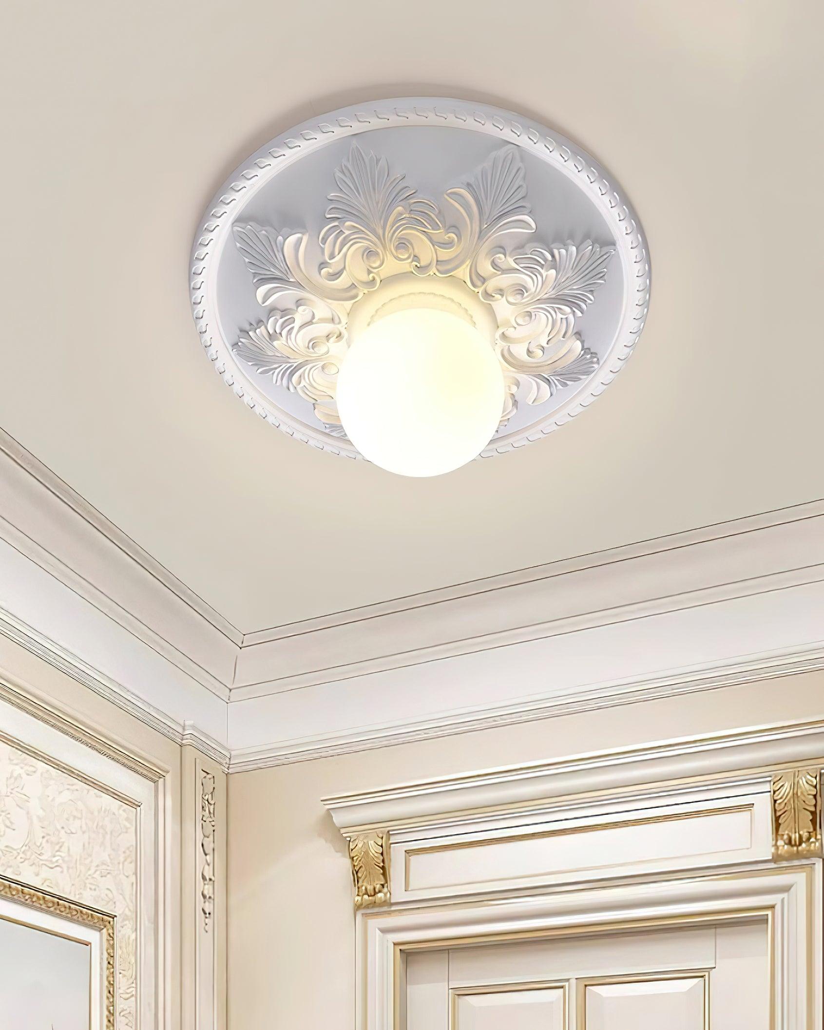 Suilven Modern Ceiling Light Fixture - Energy Efficient LED Flush Mount for Living Room, Bedroom, Kitchen & Hallway | Dimmable Bright Lighting for Home & Office Decor
