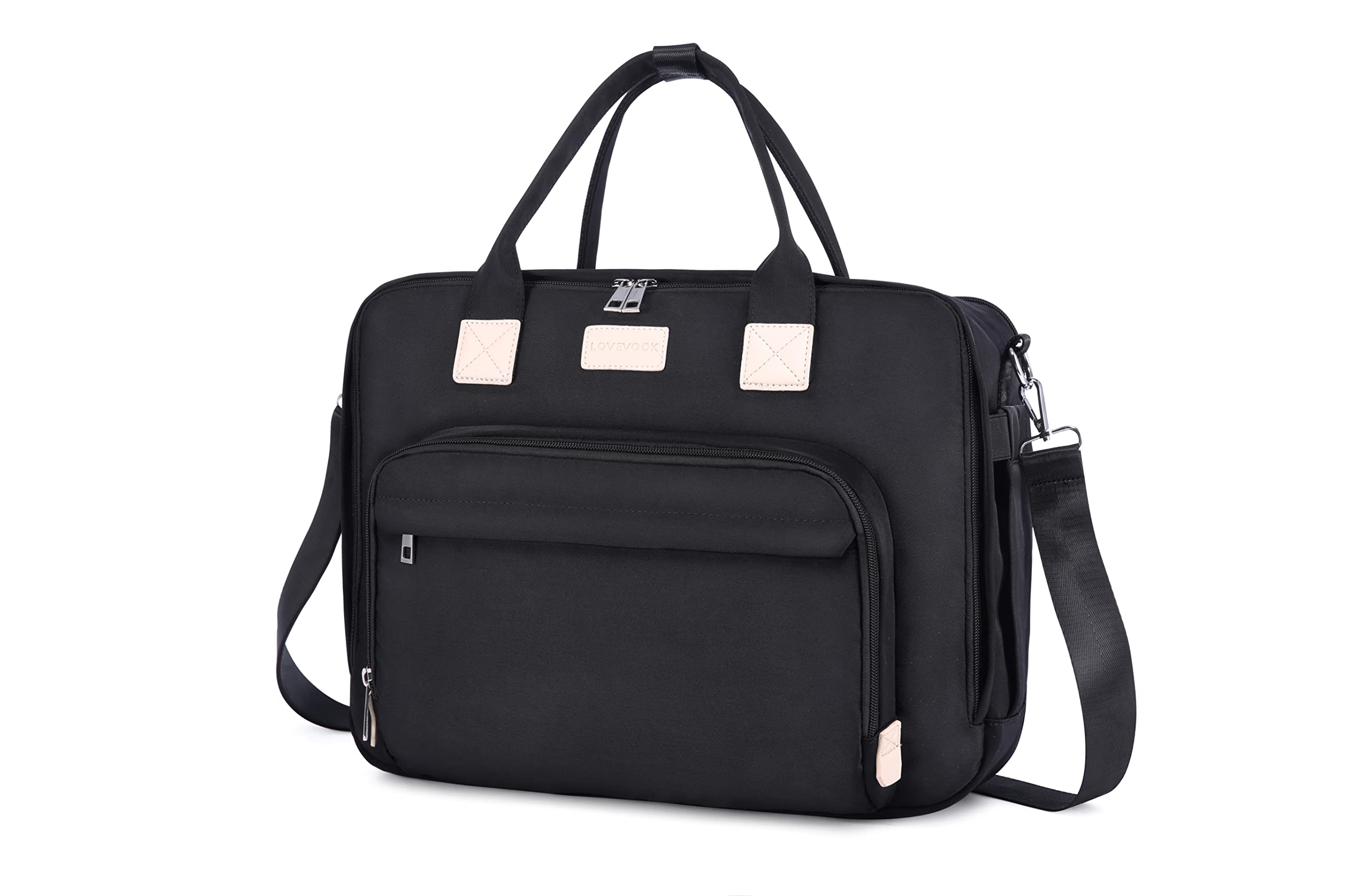 Stylish Waterproof 15.6 Inch Laptop Bag for Women - Durable Business Briefcase & Computer Case for Work, College & Travel | Perfect for Professionals, Students & Commuters