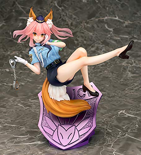Fate/Extella Link: Tamamo No Mae (Police Fox Version) 1/7 Scale PVC Collectible Figure - Anime Gaming Display & Cosplay Inspiration