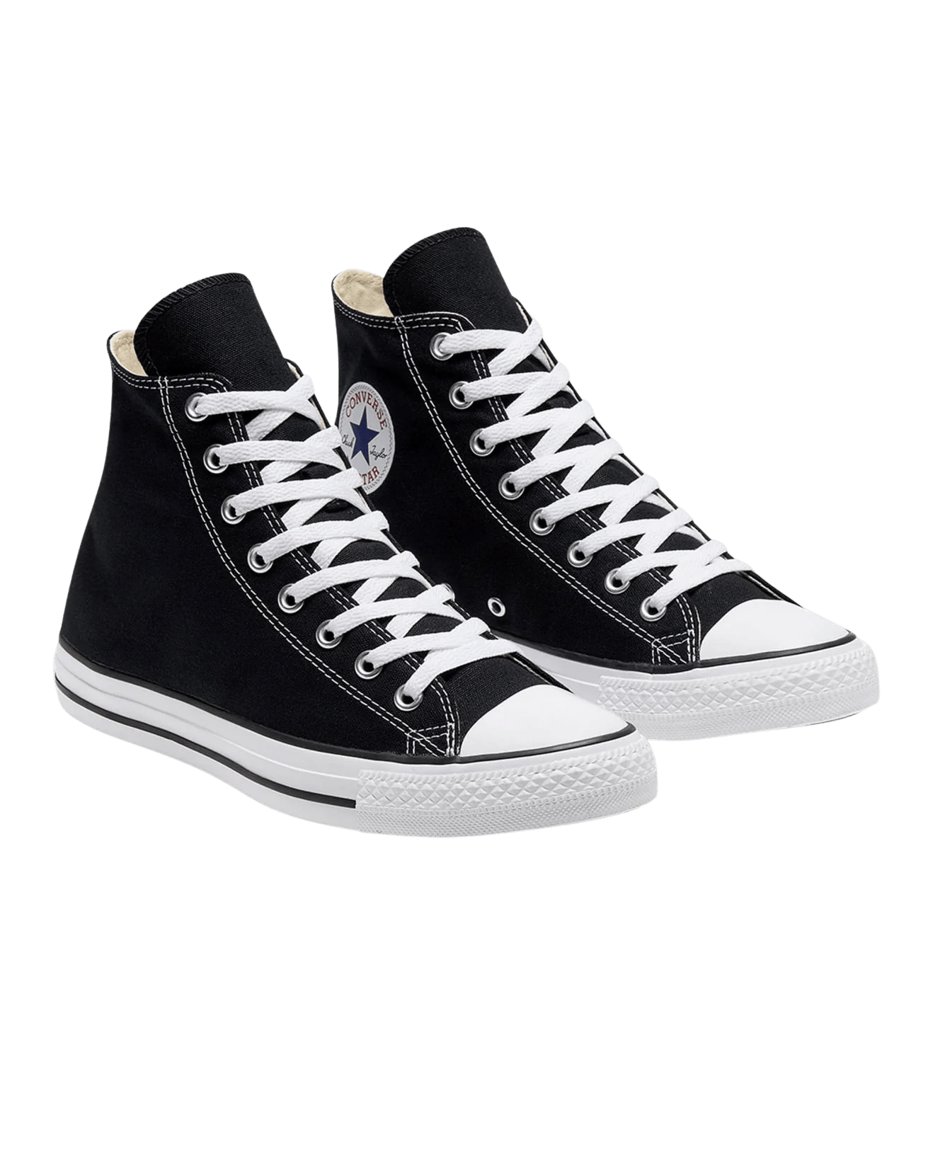 Converse Women's Chuck Taylor All Star High Top Sneakers - Black & White Canvas Shoes for Casual Wear, Street Style & Everyday Fashion