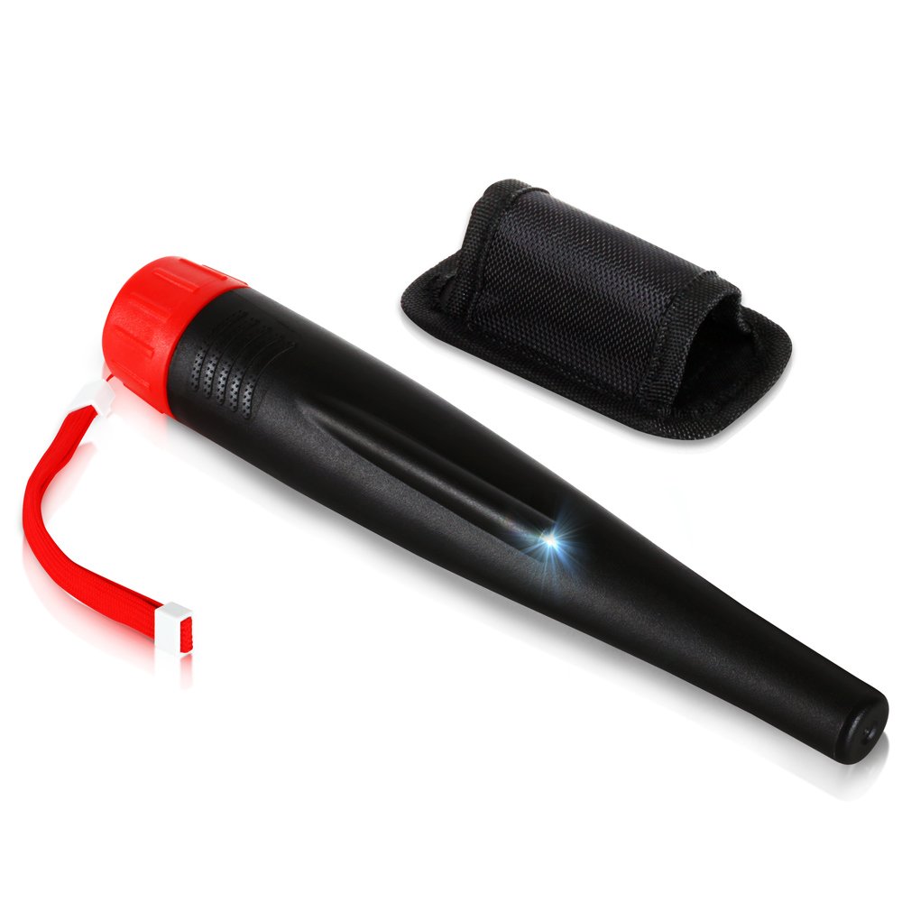 Pyle PMD64 Pinpointer Metal Detector - High Sensitivity Handheld Metal Detector with Built-in Speaker, Auto Power Off & Low Battery Indicator | IP68 Waterproof for Beach, Gold Hunting & Underwater Treasure Detection