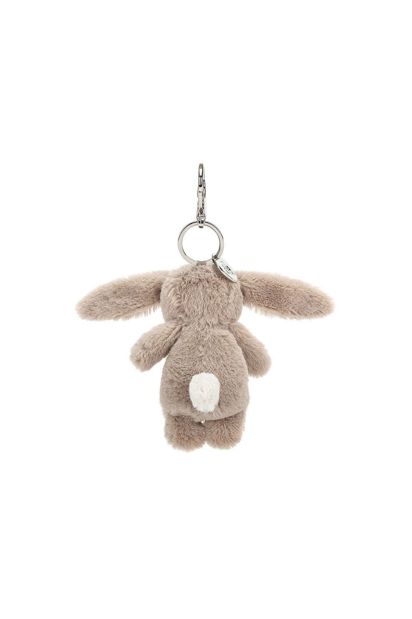 Jellycat Bashful Bunny Beige Bag Charm - Adorable Plush Keychain for Handbags, Backpacks & Gifts | Perfect for Easter, Baby Showers & Everyday Carry