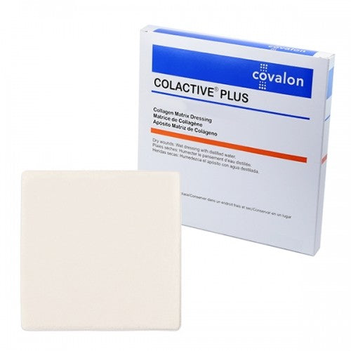 Hartmann ColActive Plus 10160000 Collagen Wound Dressing - Box of 10 | Advanced Wound Care for Chronic Ulcers, Burns & Surgical Wounds | Promotes Healing & Reduces Scarring