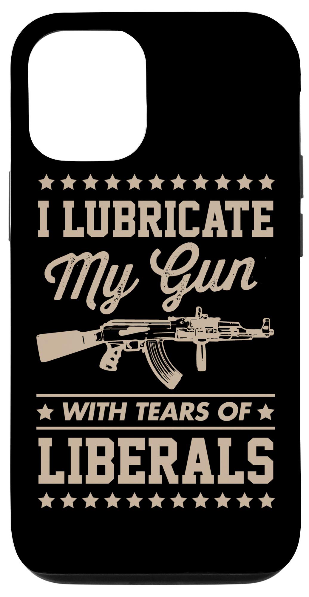 iPhone 12/12 Pro Case - 2nd Amendment Patriotic Gun Rights Design - Perfect for Shooting Range & Political Gift Giving