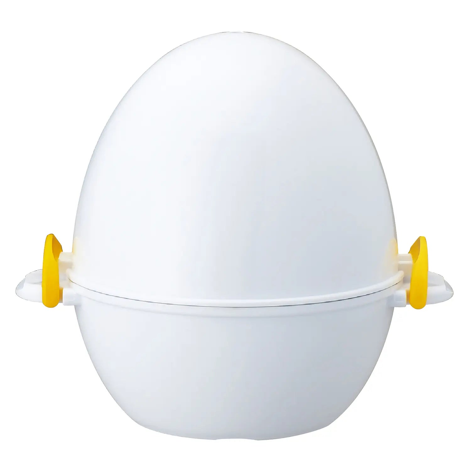 Akebono Microwave Egg Cooker - BPA-Free Polypropylene Egg Boiler for Perfect Poached & Boiled Eggs - Ideal for Breakfast, Meal Prep & Keto Diet