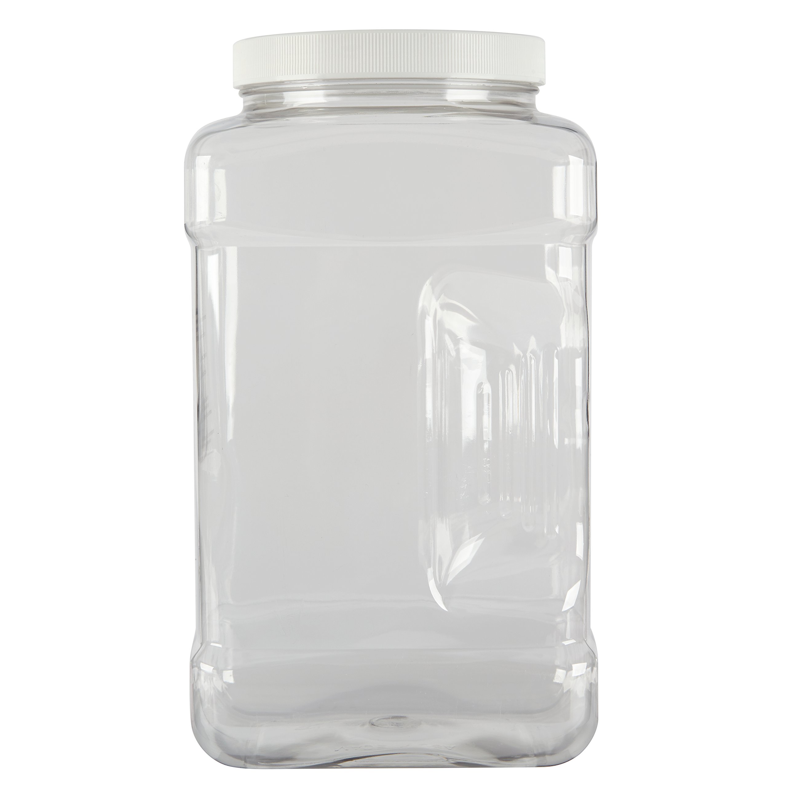 Rubbermaid 1-Quart Square Food Storage Containers with Lids - Airtight, BPA-Free Plastic Jars for Meal Prep, Pantry Organization & Leftovers - Perfect for Kitchen, Office & Picnics