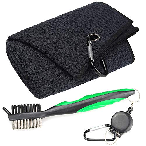 Black Towel+green Brush