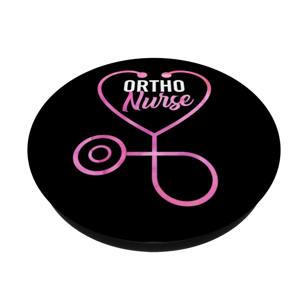 Orthopedic Nurse Practitioner Gift - Ortho Nurse PopSockets Phone Grip & Stand for iPhone, Samsung & Tablets - Perfect for Healthcare Workers, Students & Medical Professionals