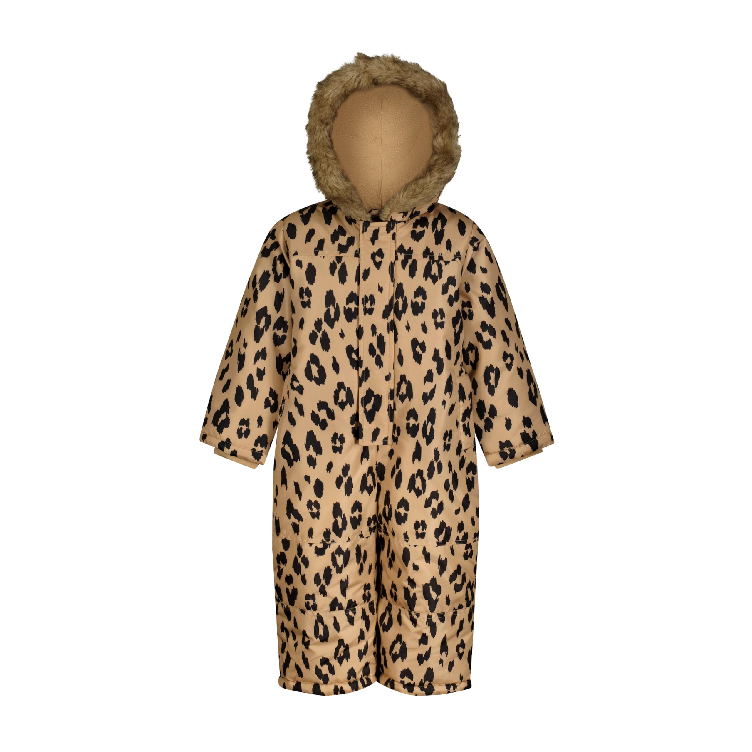 Carter's Girls' Heavyweight Water-Resistant Winter Padded Jumpsuit for Toddlers & Kids - Warm Snowsuit for Outdoor Play, Skiing & Cold Weather Activities