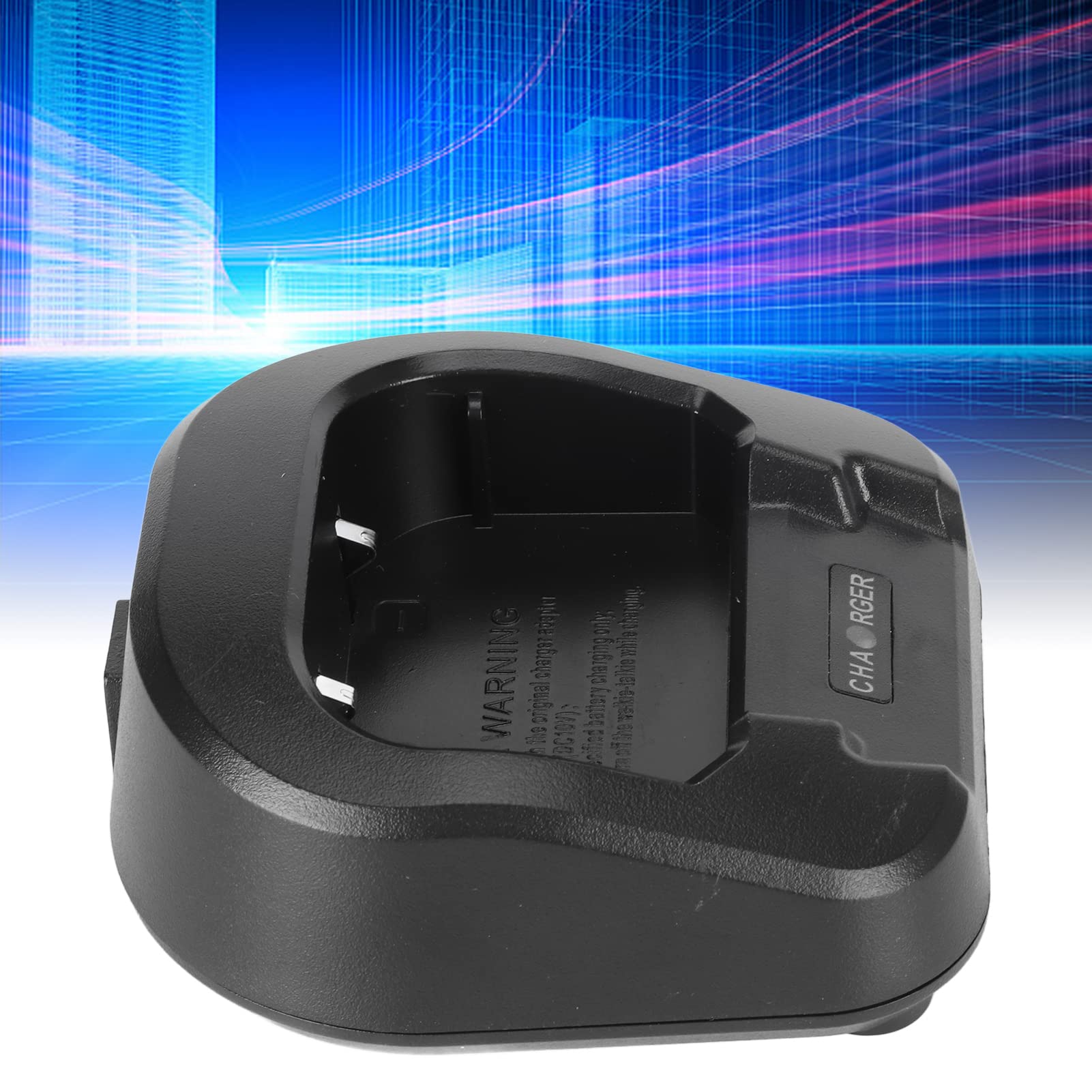 2 Way Radio Battery Charger - USB Cable Desk Charger with LED Indicator Light | Compatible with BAOFENG UV-82/UV-82HP/UV-82L Series | Fast Charging for Walkie Talkies at Home, Office & Outdoor Adventures