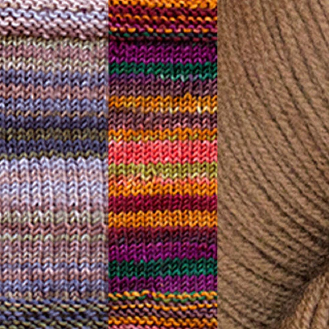 Positive Vibrations Shawl Kit - Elegant Handmade Crochet Yarn Art with Vibrant Colors | Perfect for DIY Knitting, Gift Giving & Boho Fashion Accessories