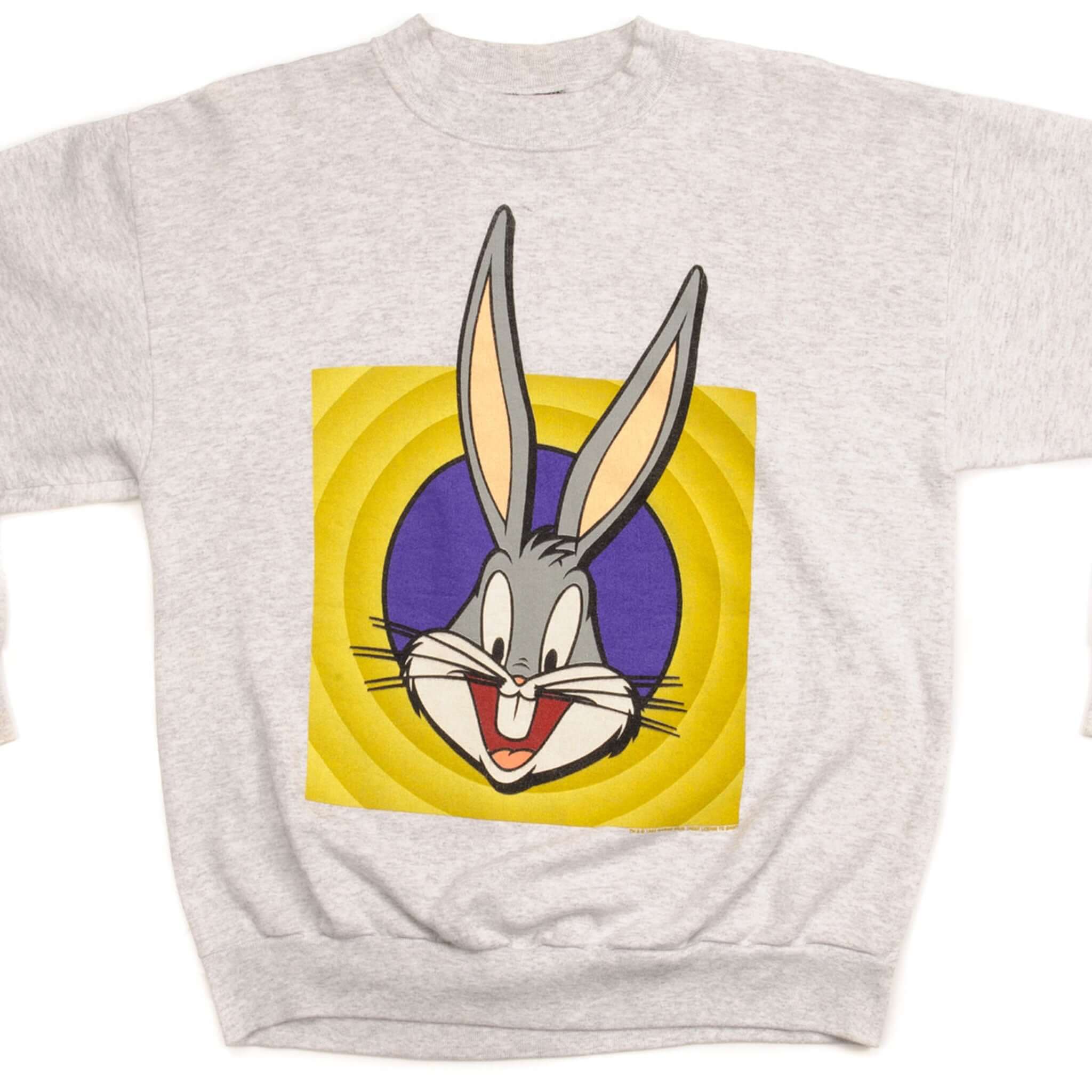 Vintage Bugs Bunny Sweatshirt 1995 - Large Size, Made in USA - Retro Cartoon Hoodie for Casual Wear & Collectors