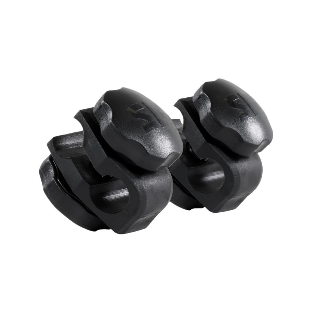 SLEEFS Football Helmet Visor Quick Clips - Universal Fit No-Tool Quick Release (1 Pair Clips + 1 Pair Screws) for Football, Lacrosse & Hockey Helmets - Perfect for Games, Training & Outdoor Sports